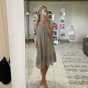 Umgee Cheetah Print Dress